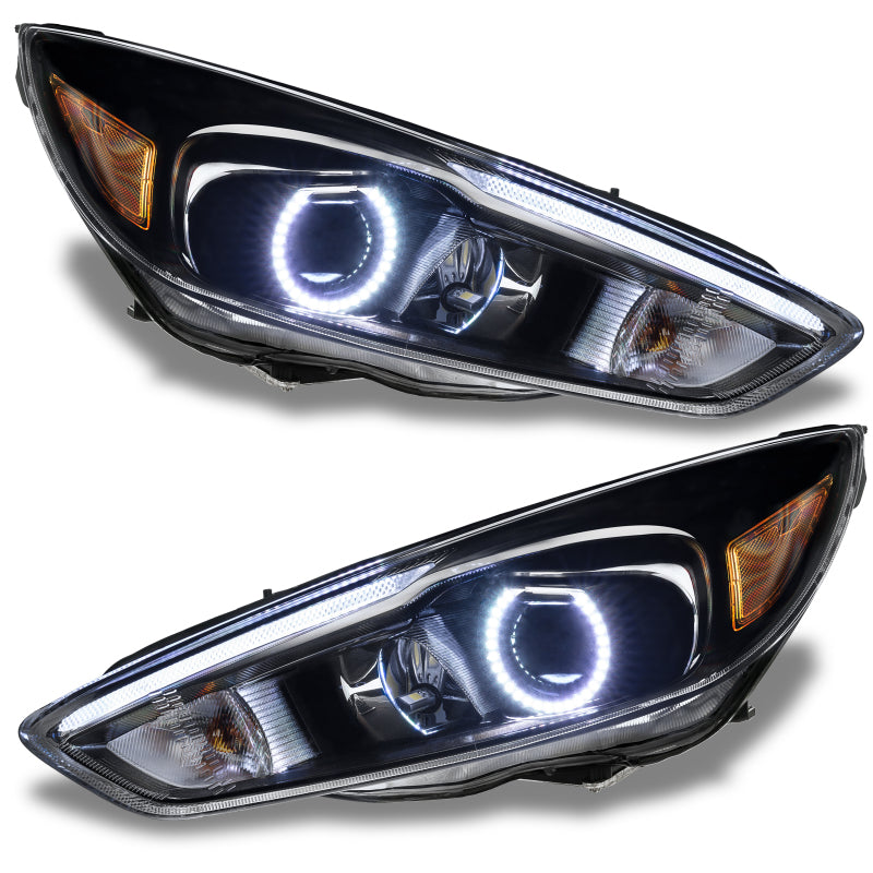 Oracle 15-17 Ford Focus RS/ST DRL Upgrade w/ Halo Kit - ColorSHIFT w/ Simple Controller 1322-504