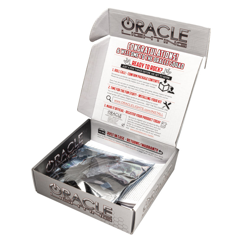 Oracle 15-17 Ford Focus RS/ST DRL Upgrade w/ Halo Kit - ColorSHIFT w/ Simple Controller 1322-504
