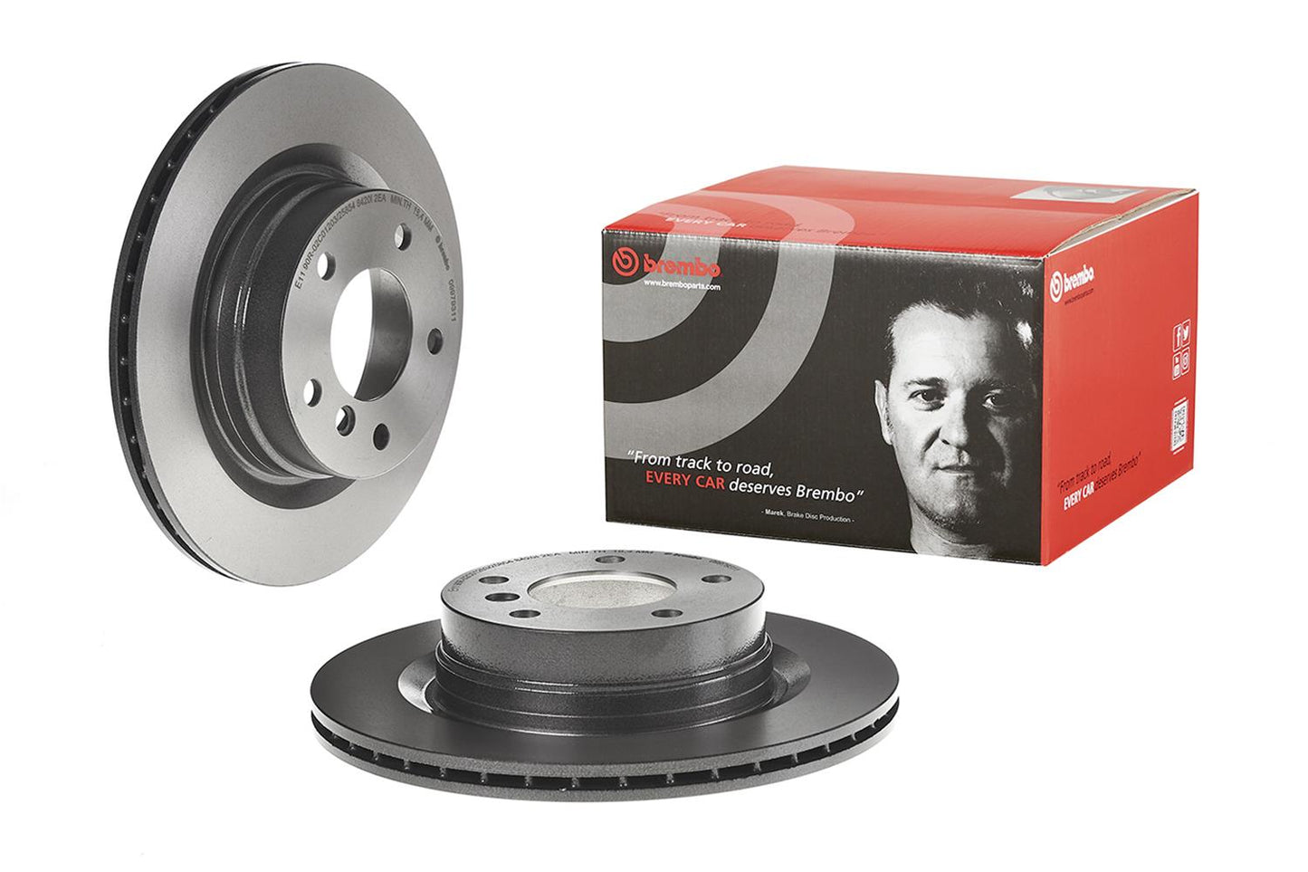 Brembo Premium UV Coated Brake Rotors 09.9793.11