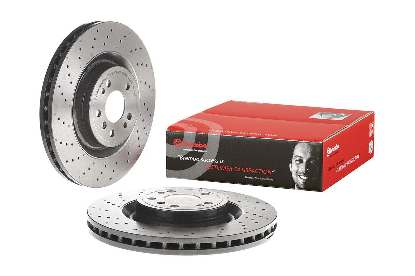 Brembo Premium UV Coated Brake Rotors 09.A958.21