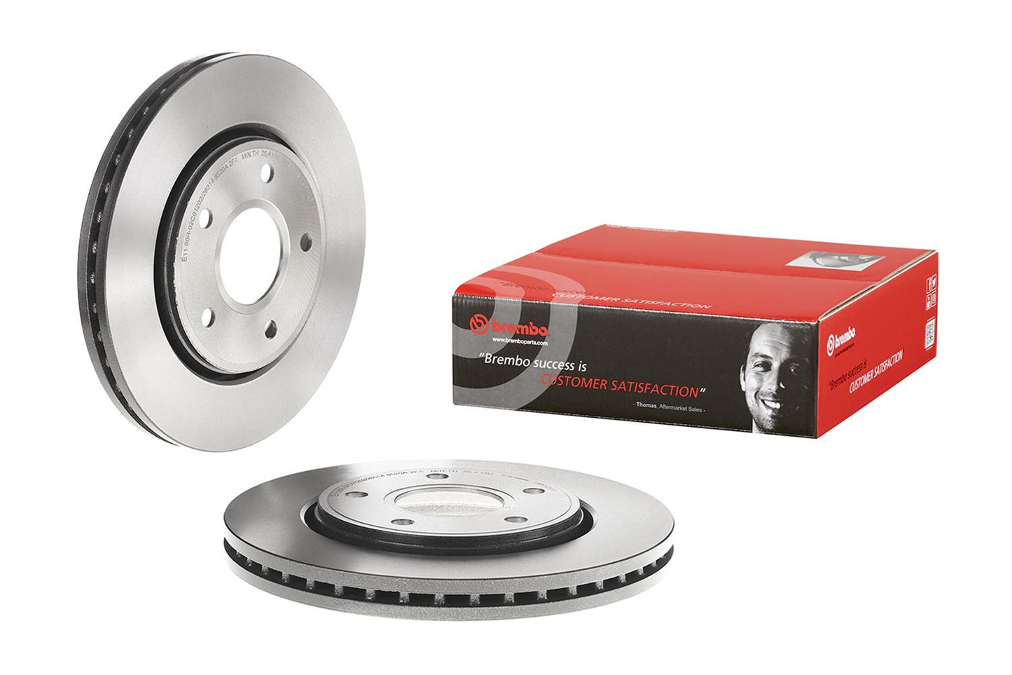Brembo Premium UV Coated Brake Rotors 09.N125.11