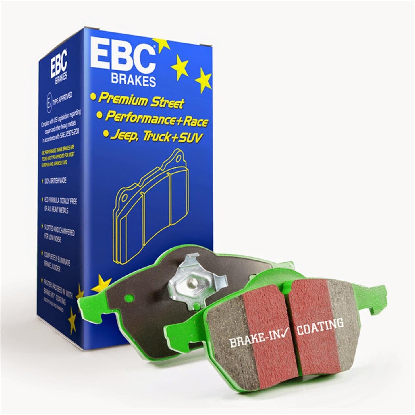EBC Greenstuff Passenger Car Organic Brake Pads DP21357