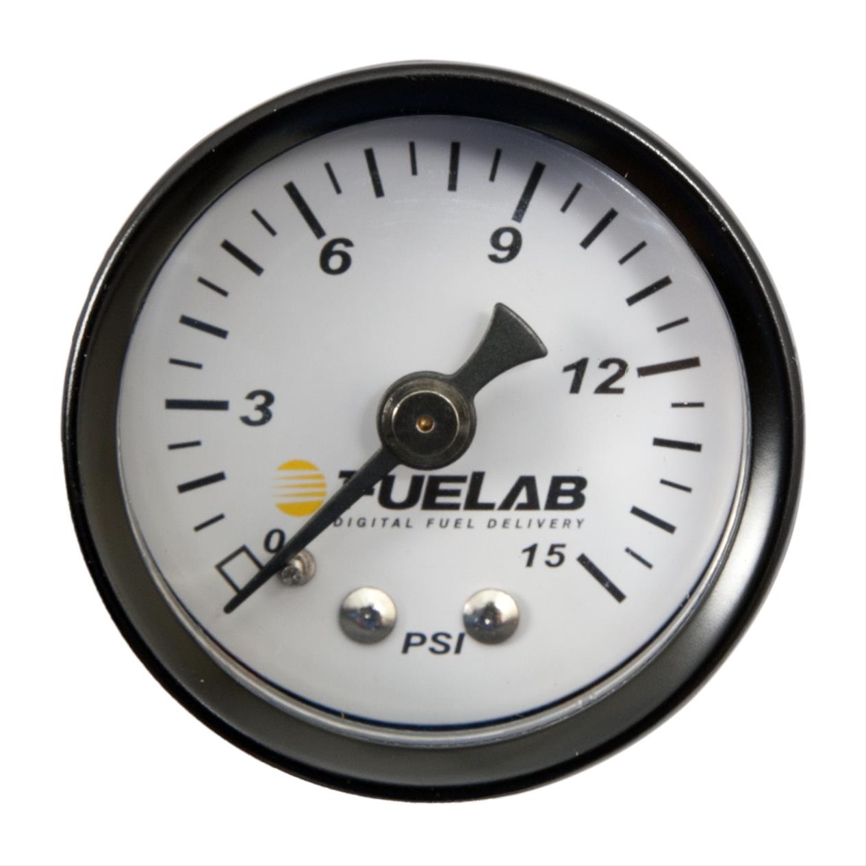 FUELAB Analog Fuel Pressure Gauges 71502