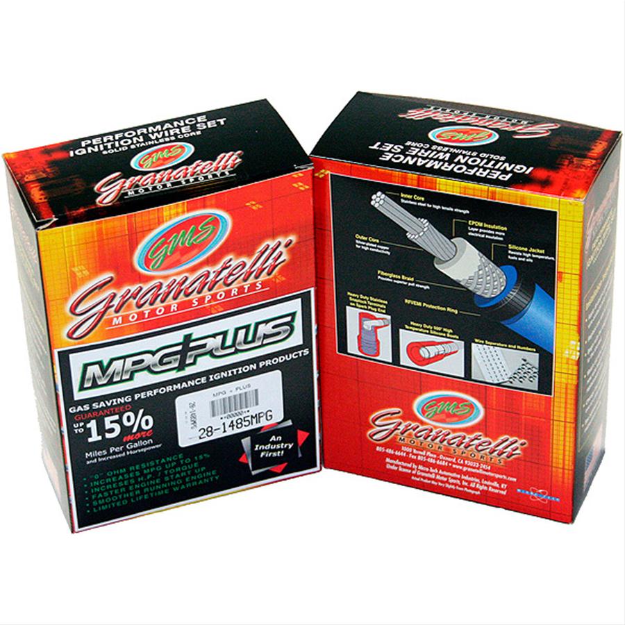 Granatelli Motor Sports Spark Plug Wires 28-1629HTBLB