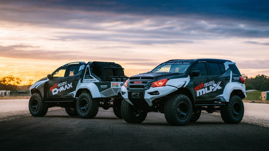 TEAM ISUZU D- MAX SUPER SIZED ROAD BEHEMOTHS