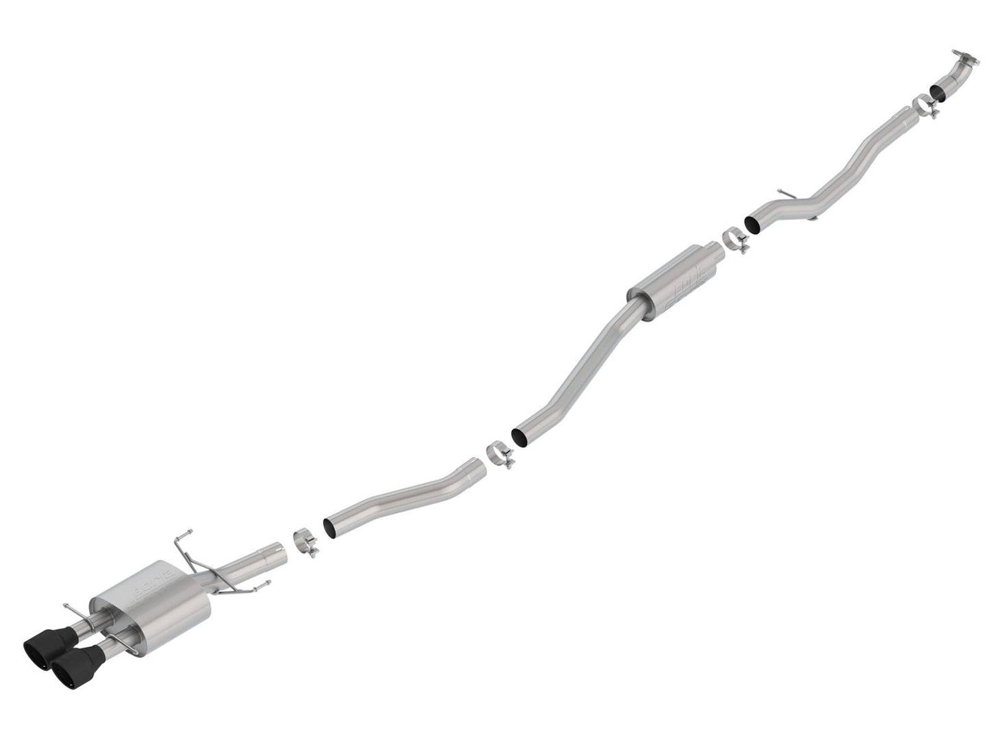 Borla S-Type Cat-Back Exhaust Systems 140803CB