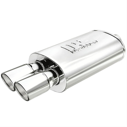 MagnaFlow Mirror Finish Stainless Steel Street Series Muffler and Tip Combos 14862