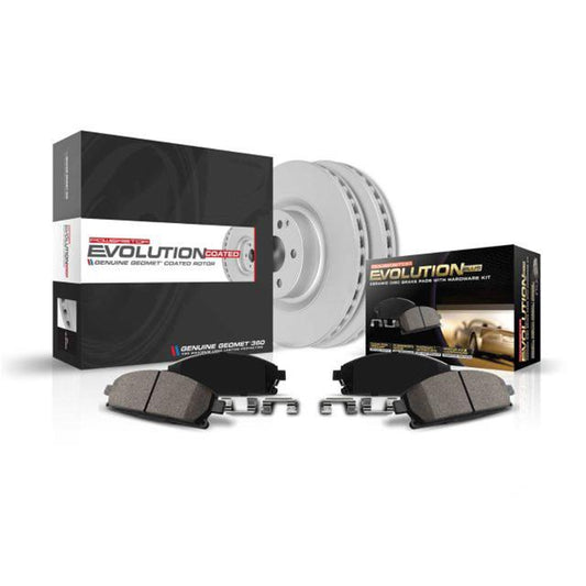 Power Stop Z17 Evolution Plus GEOMET Coated Brake Kits CRK7306