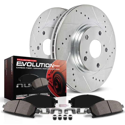 Power Stop Z23 Evolution Sport Brake Upgrade Kits K6964